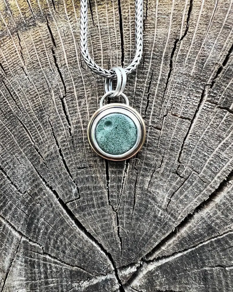 Frankfort Green Stone Handmade Necklace