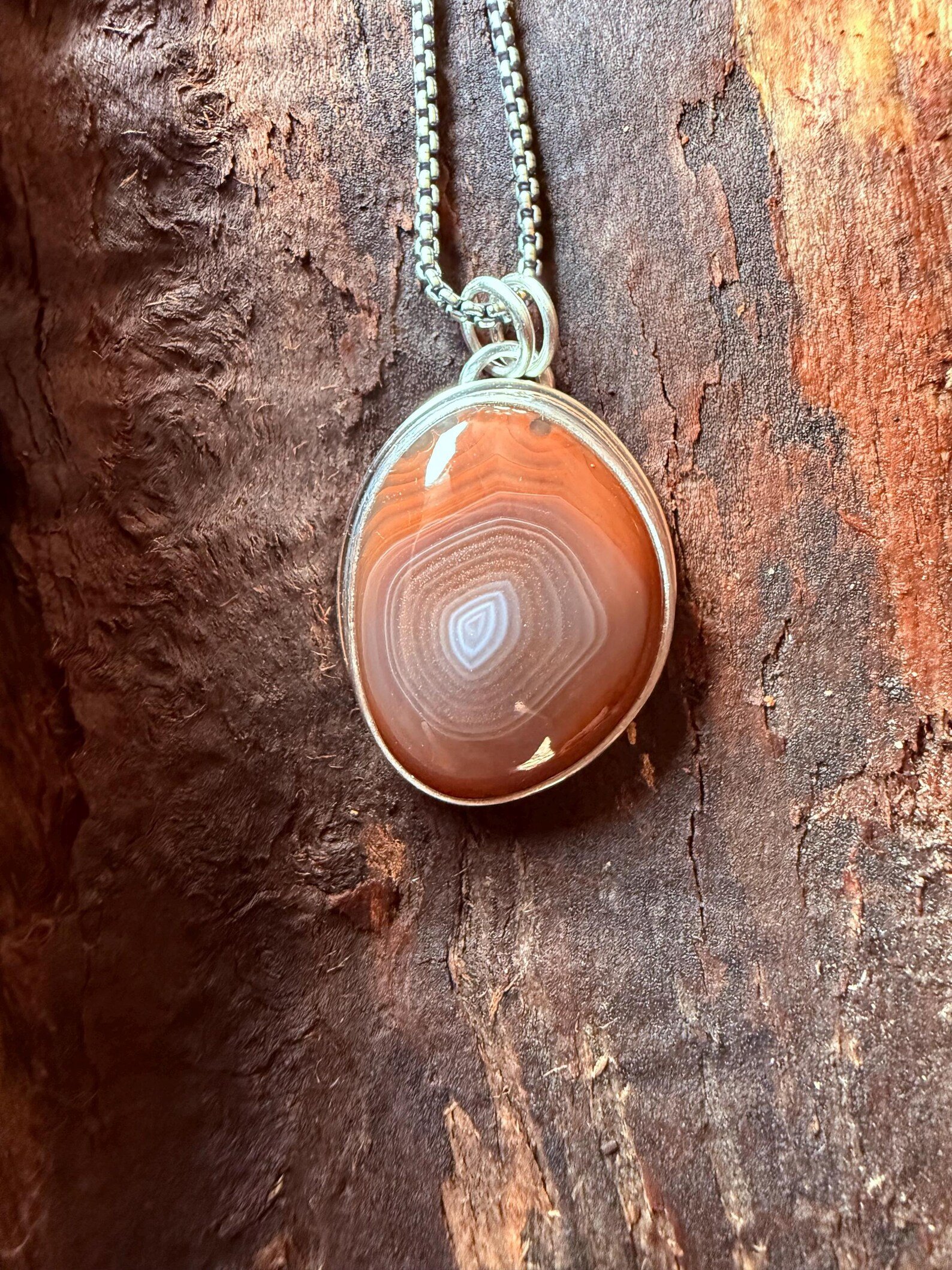 Lake Superior Copper Agate Handmade Necklace