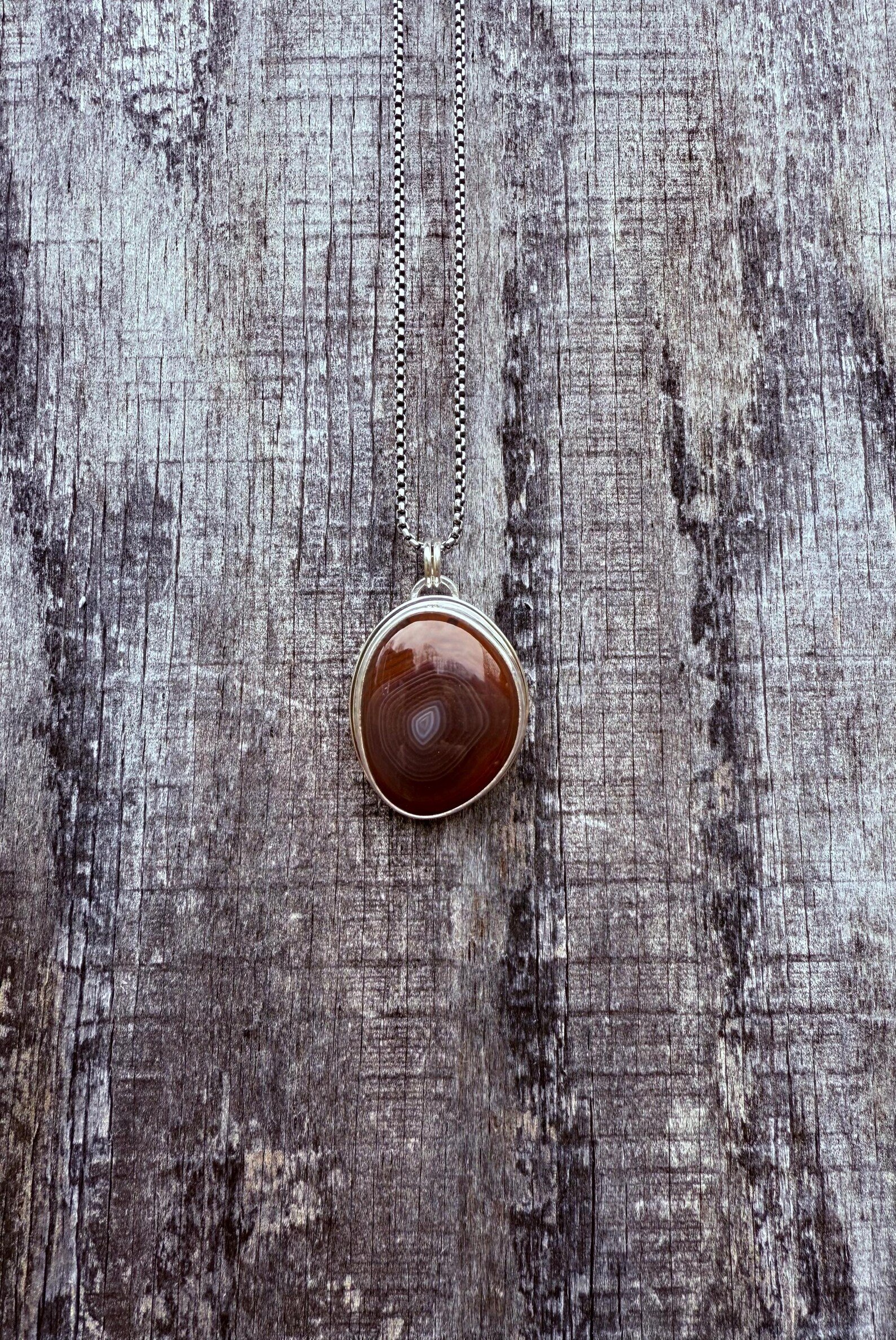 Lake Superior Copper Agate Necklace