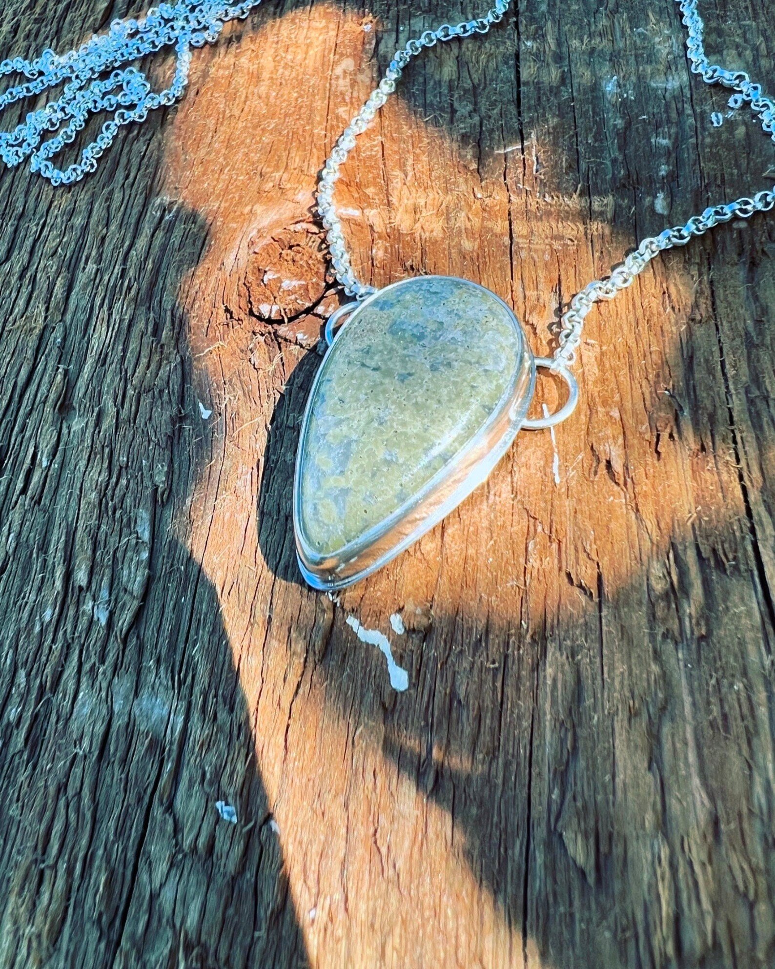 Leland Bluestone Teardrop Pendant