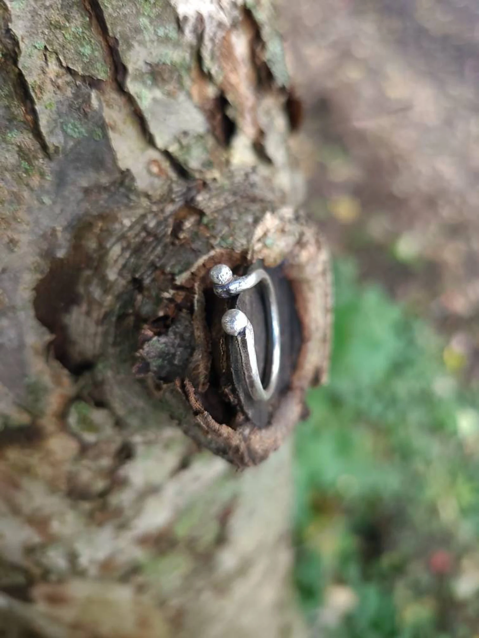 Open Stackable Sterling Silver Handmade Ring