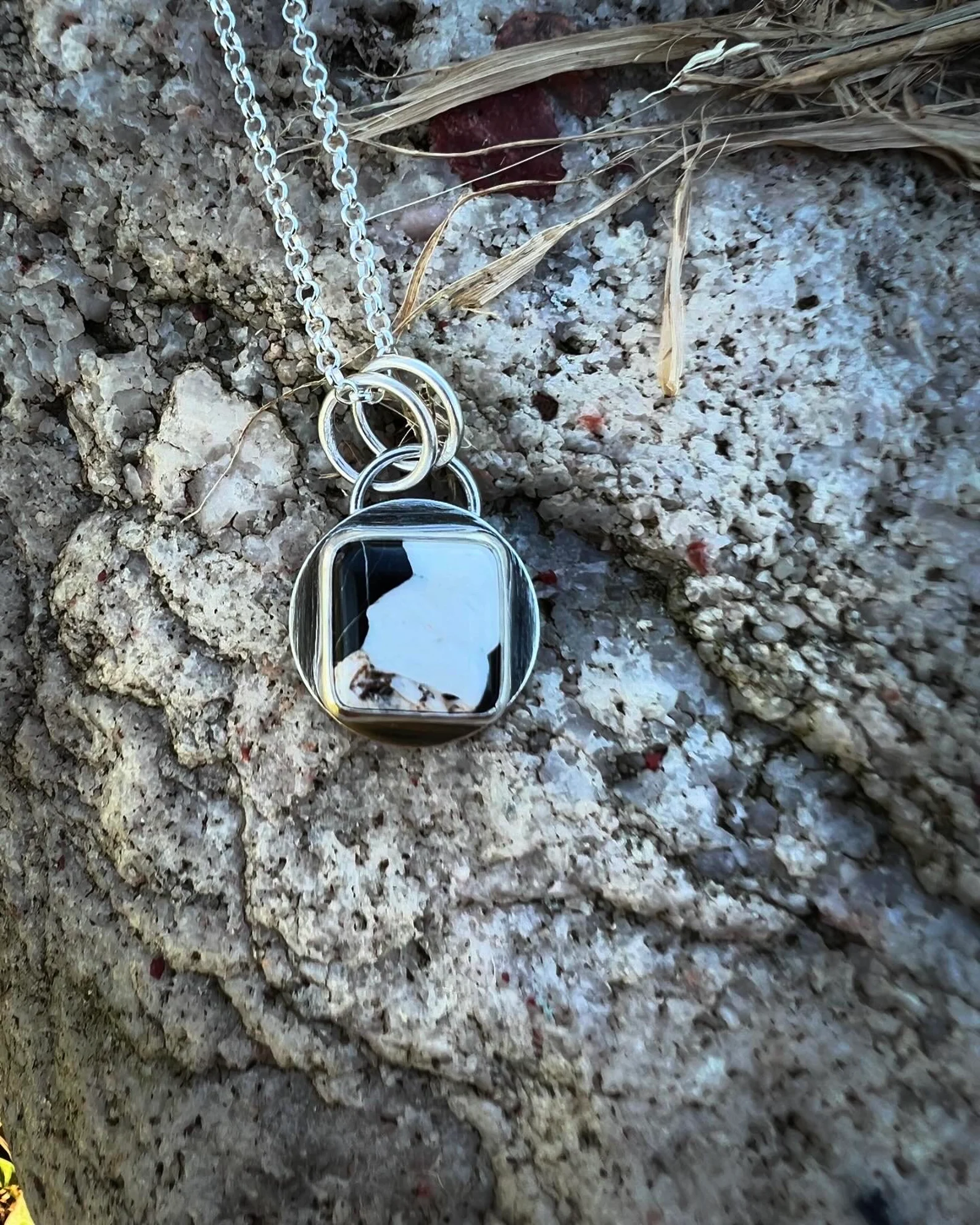 White Buffalo Stone Handmade Necklace