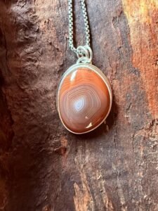 Lake Superior Copper Agate Necklace