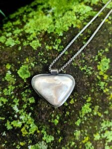 Michigan Agate Pendant Necklace