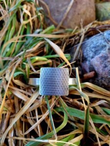 Sterling Silver Patterned Cuff Bracelet